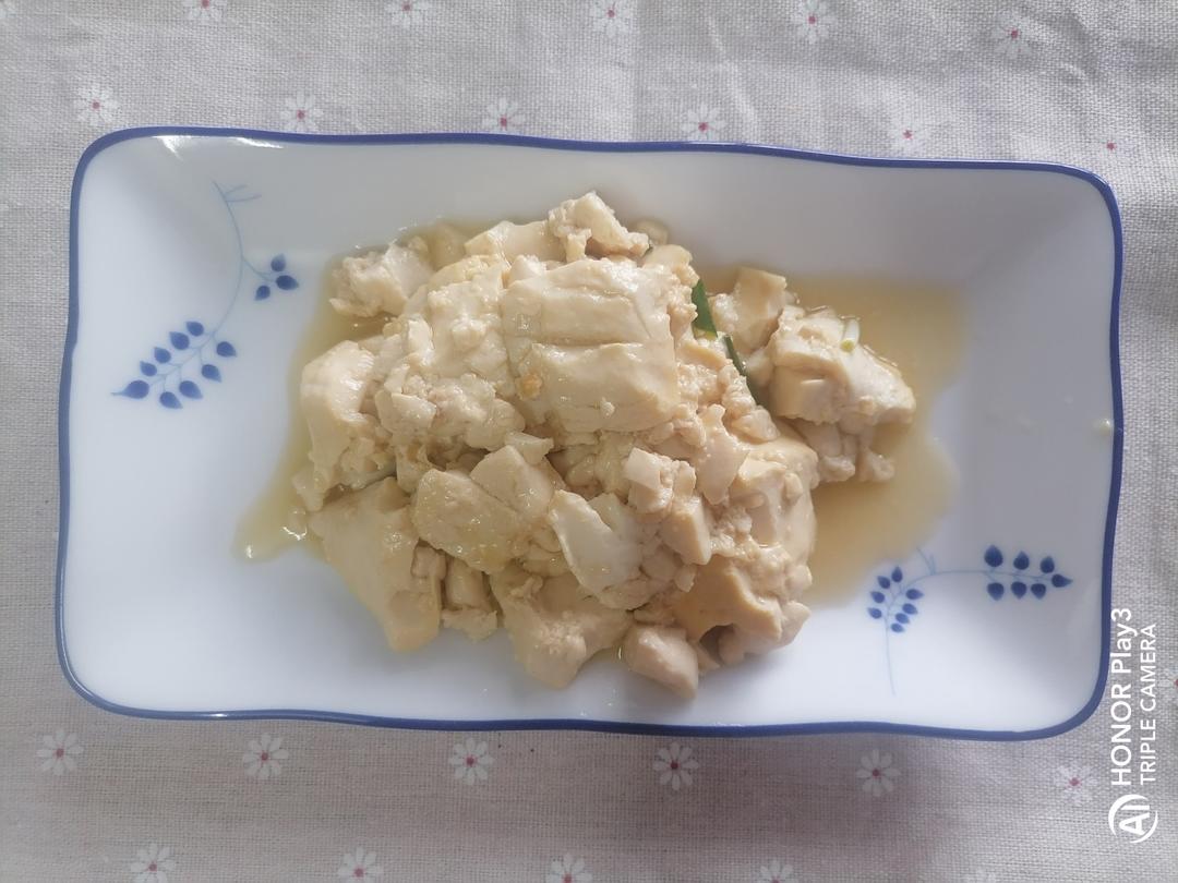 鸡汁豆腐