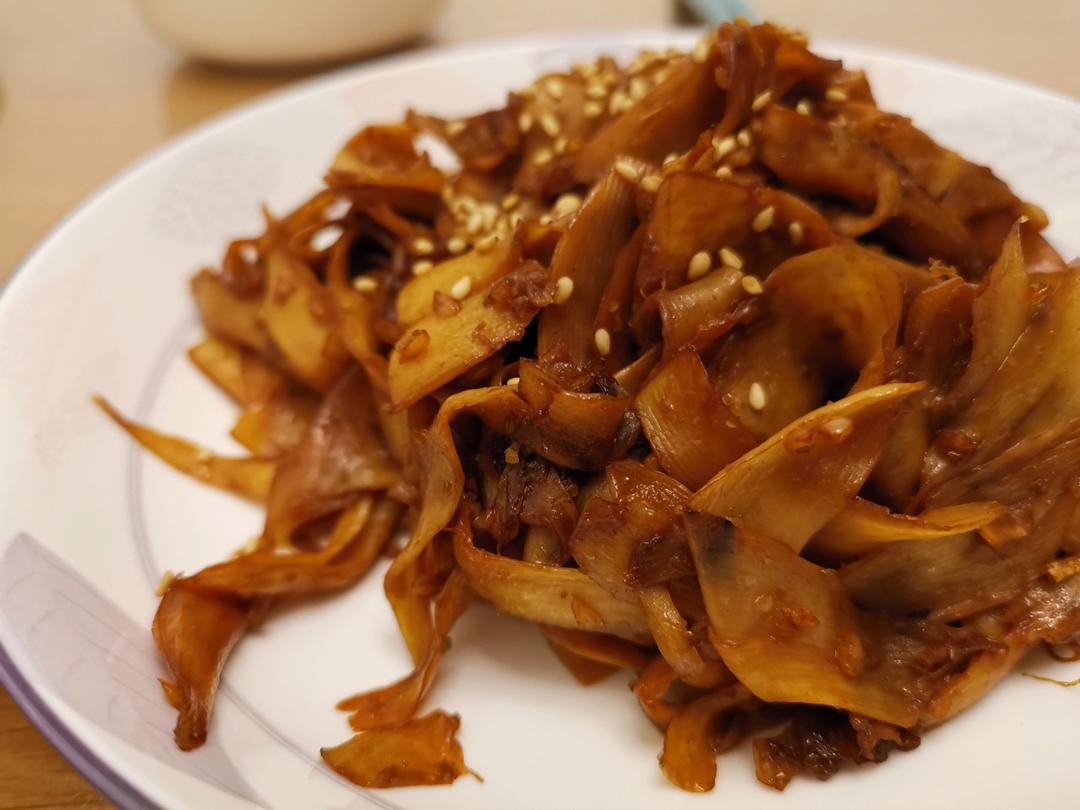 干煸杏鲍菇