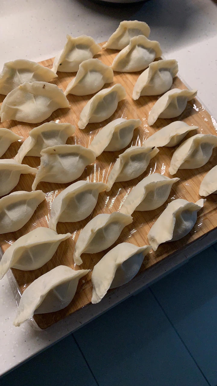 卢佳佳pvir做的三鲜水饺三鲜馅饺子