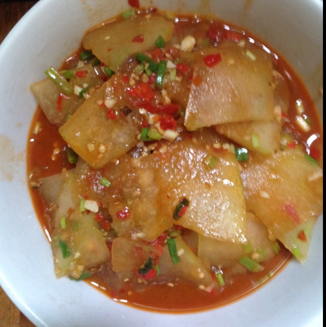 素炒冬瓜