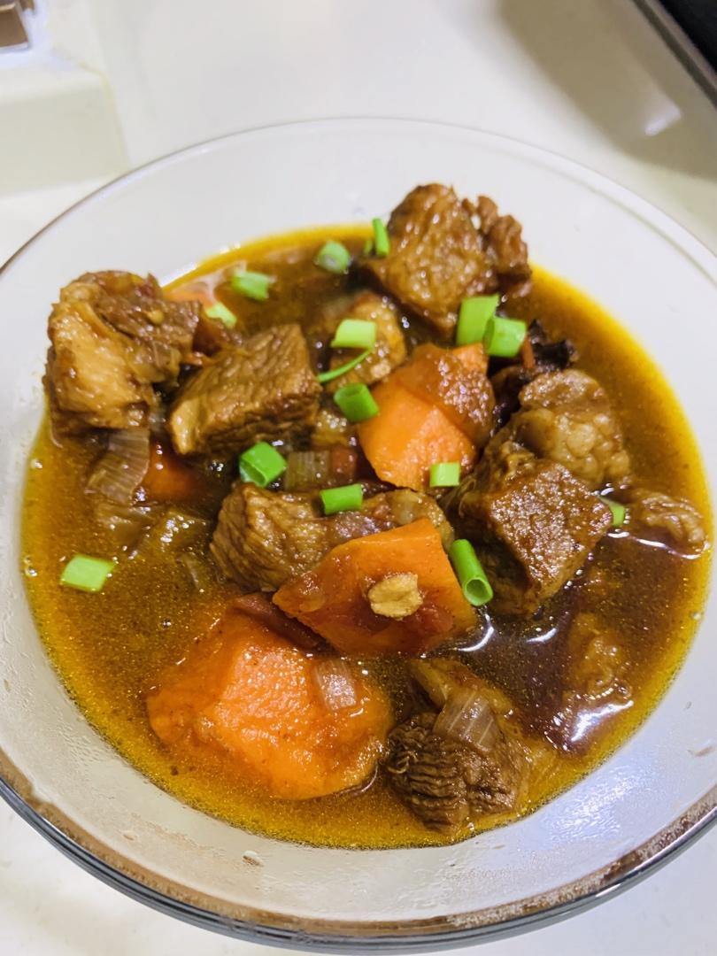 番茄土豆炖牛腩