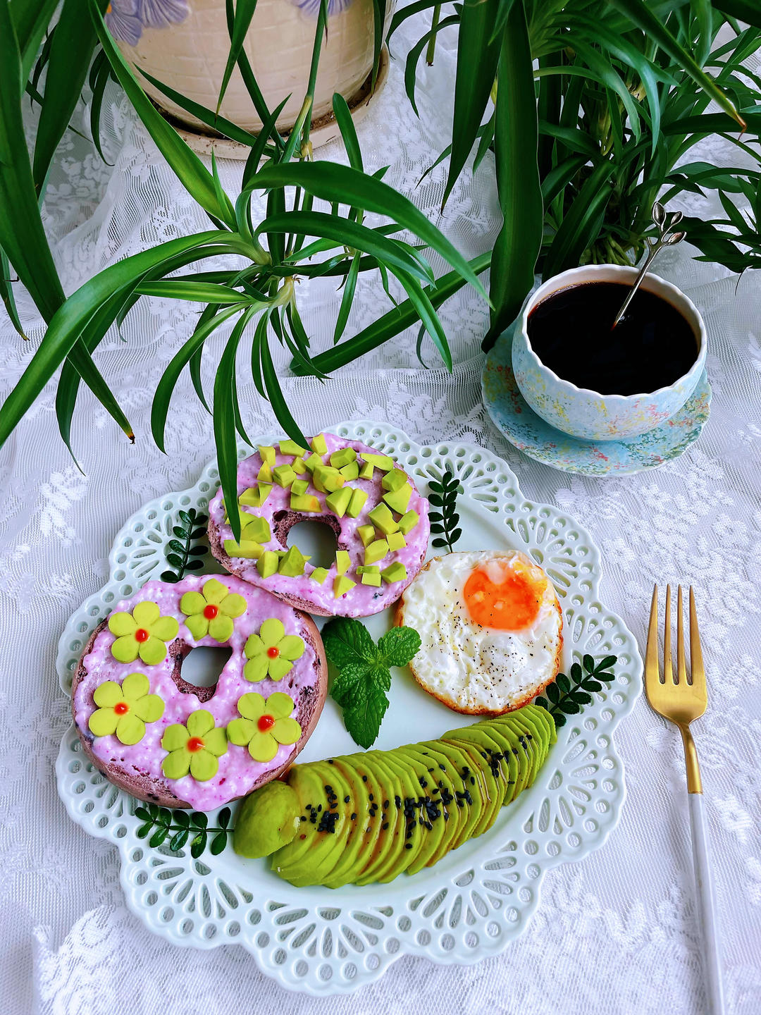 蓝莓贝果
