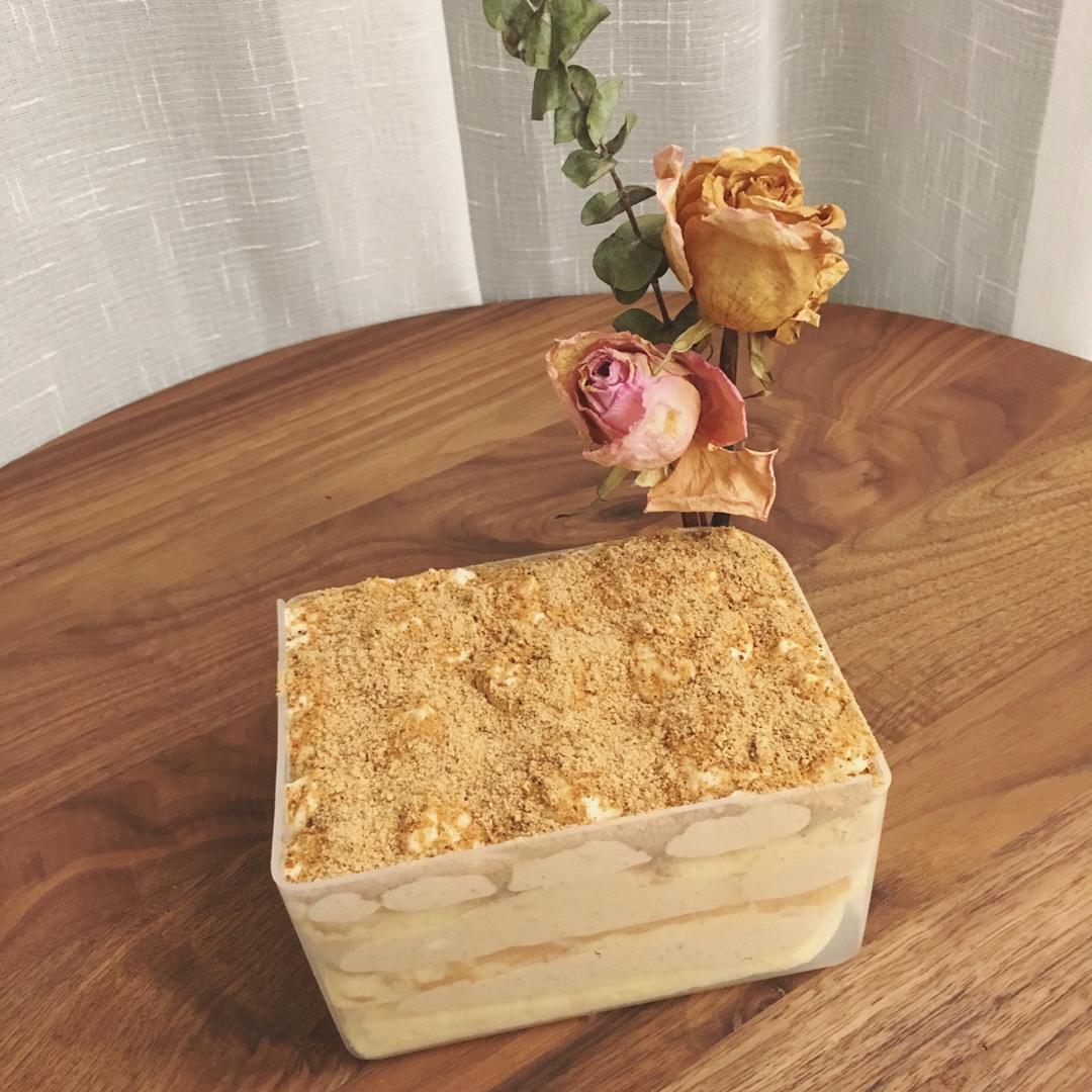 日式豆乳盒子蛋糕