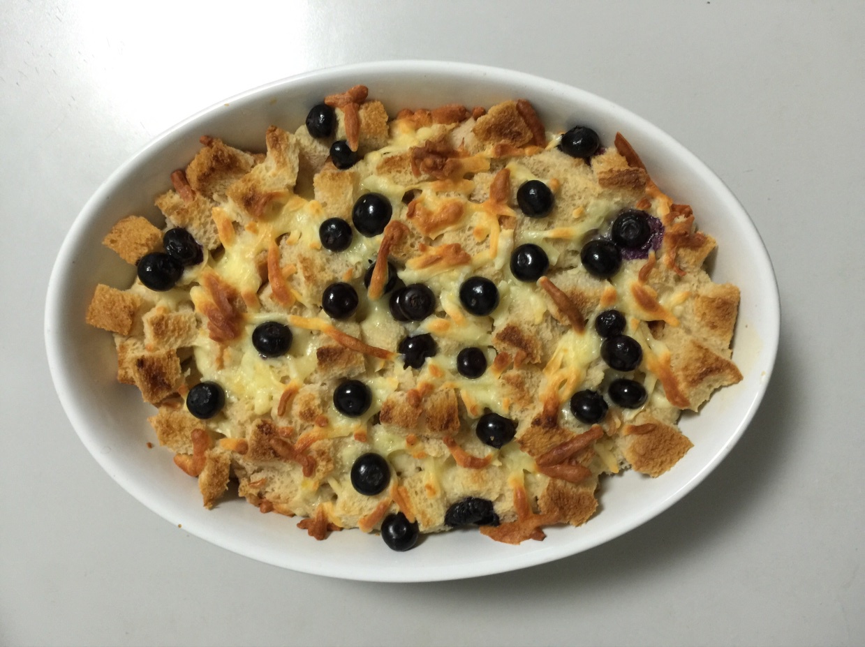 牛奶吐司鸡蛋布丁（失败吐司的归处）