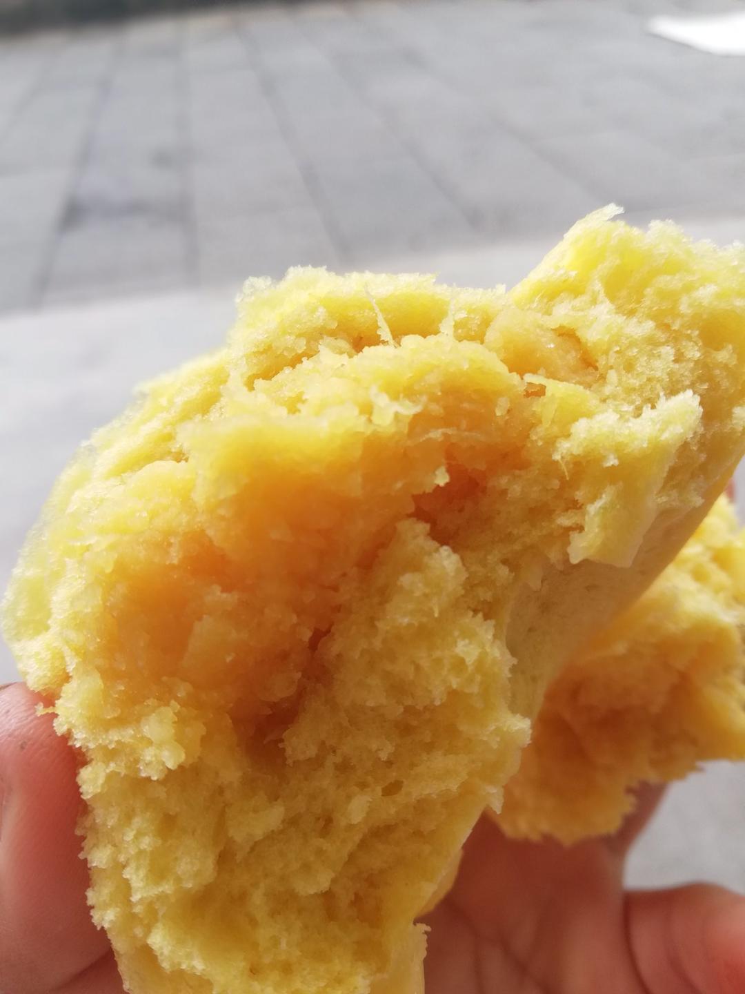健康红薯奶黄包