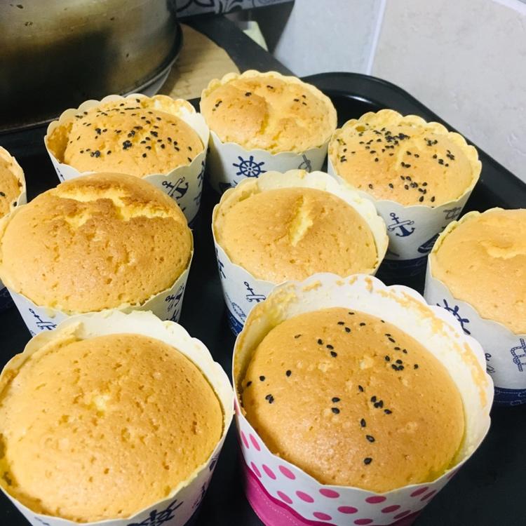 柠香纸杯蛋糕（简易版）