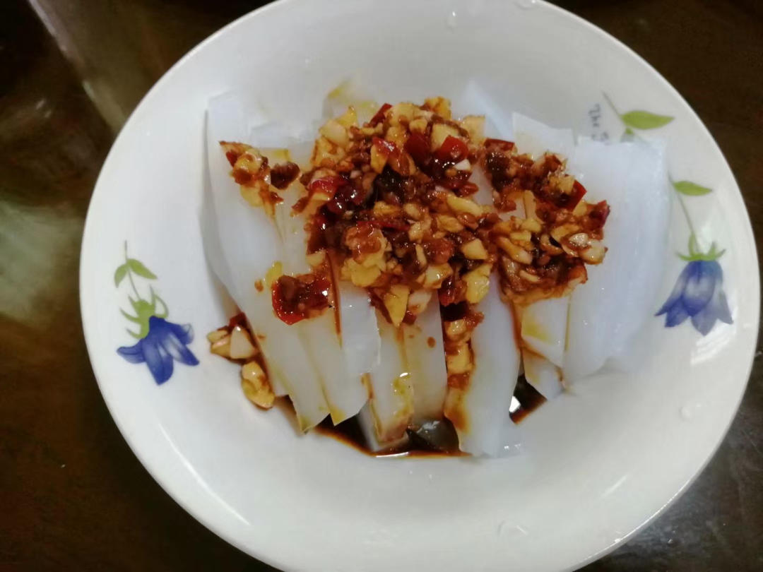 自制碗豆凉粉