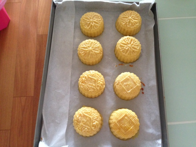 奶黄月饼