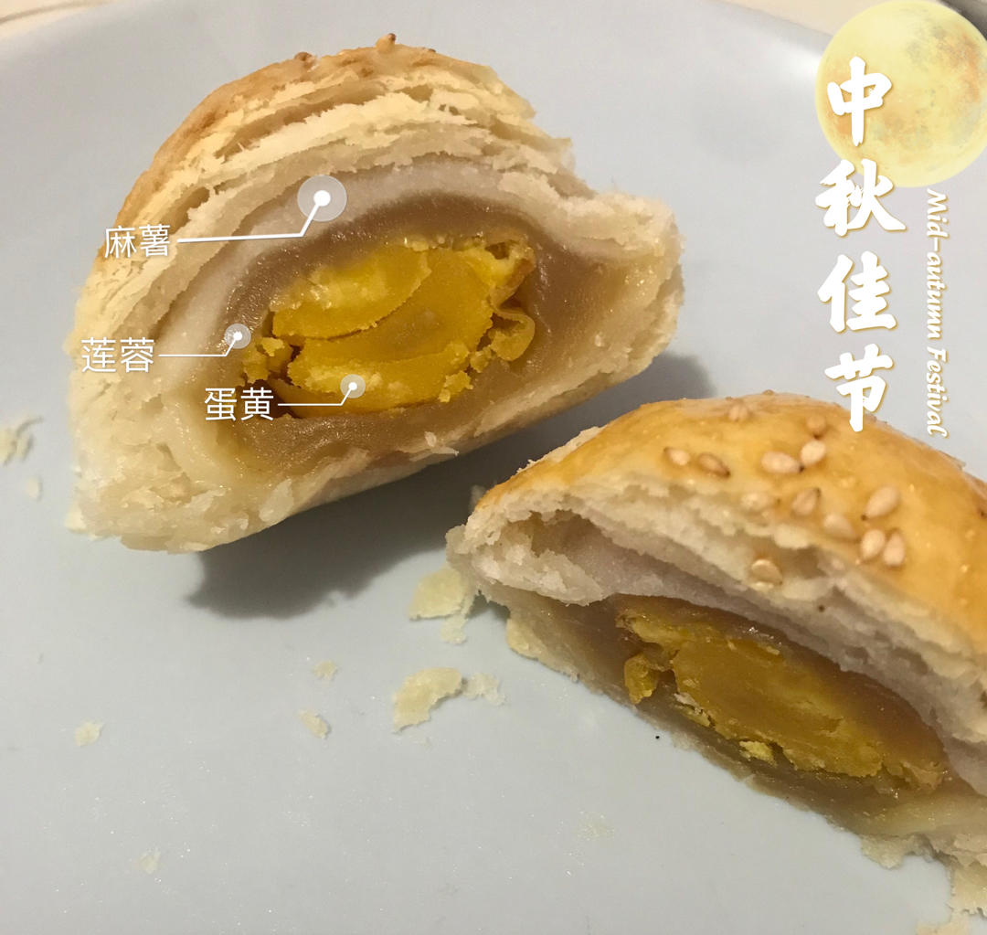 空气炸锅版快手蛋挞皮蛋黄酥