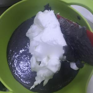益藜米黑米蒸蛋糕的做法 步骤4