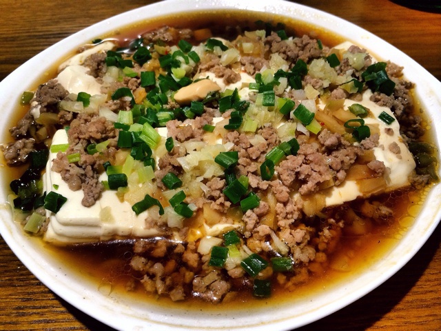 肉末蒸豆腐