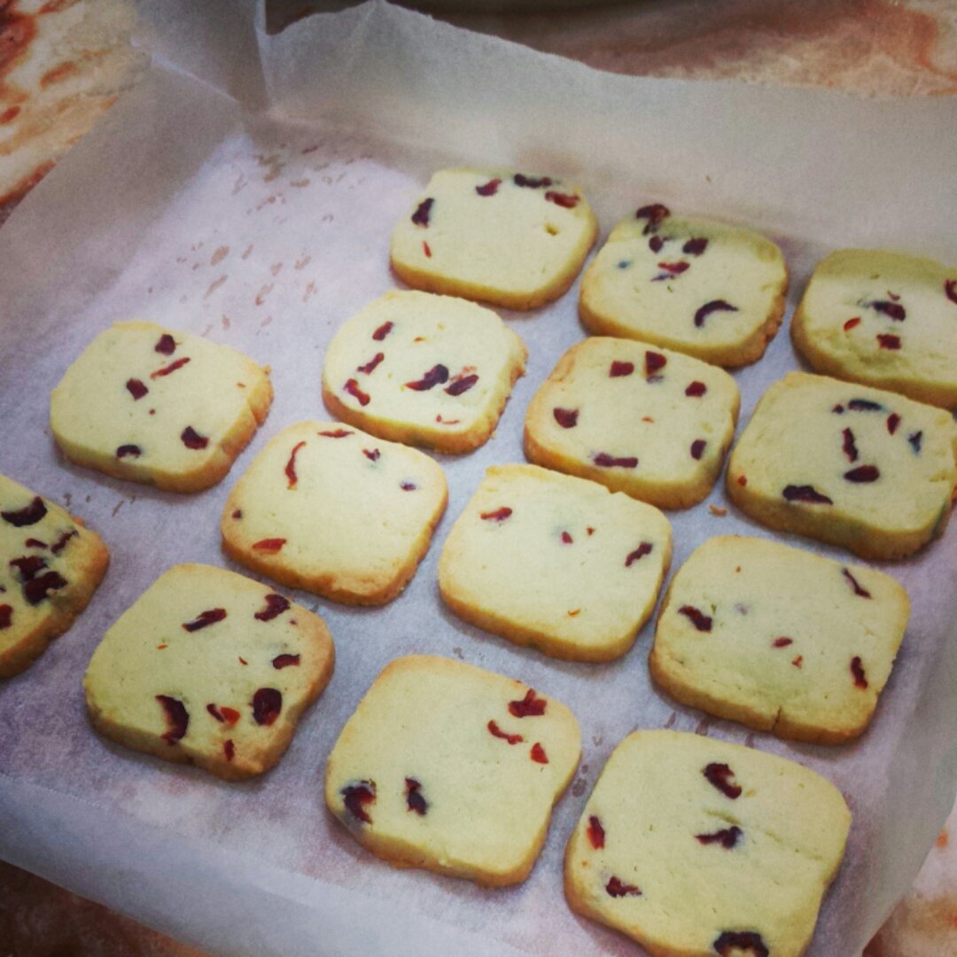 蔓越莓饼干 蔓越莓曲奇