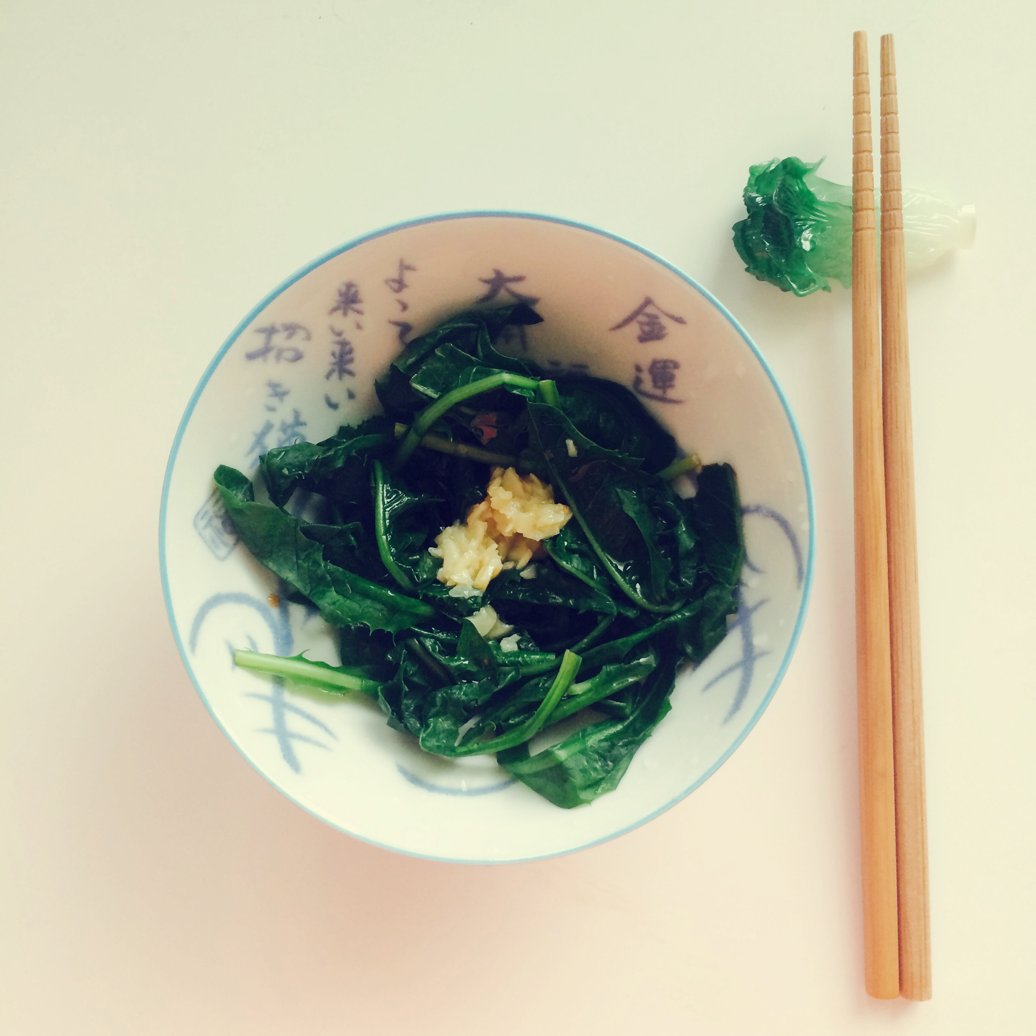 凉拌蒲公英