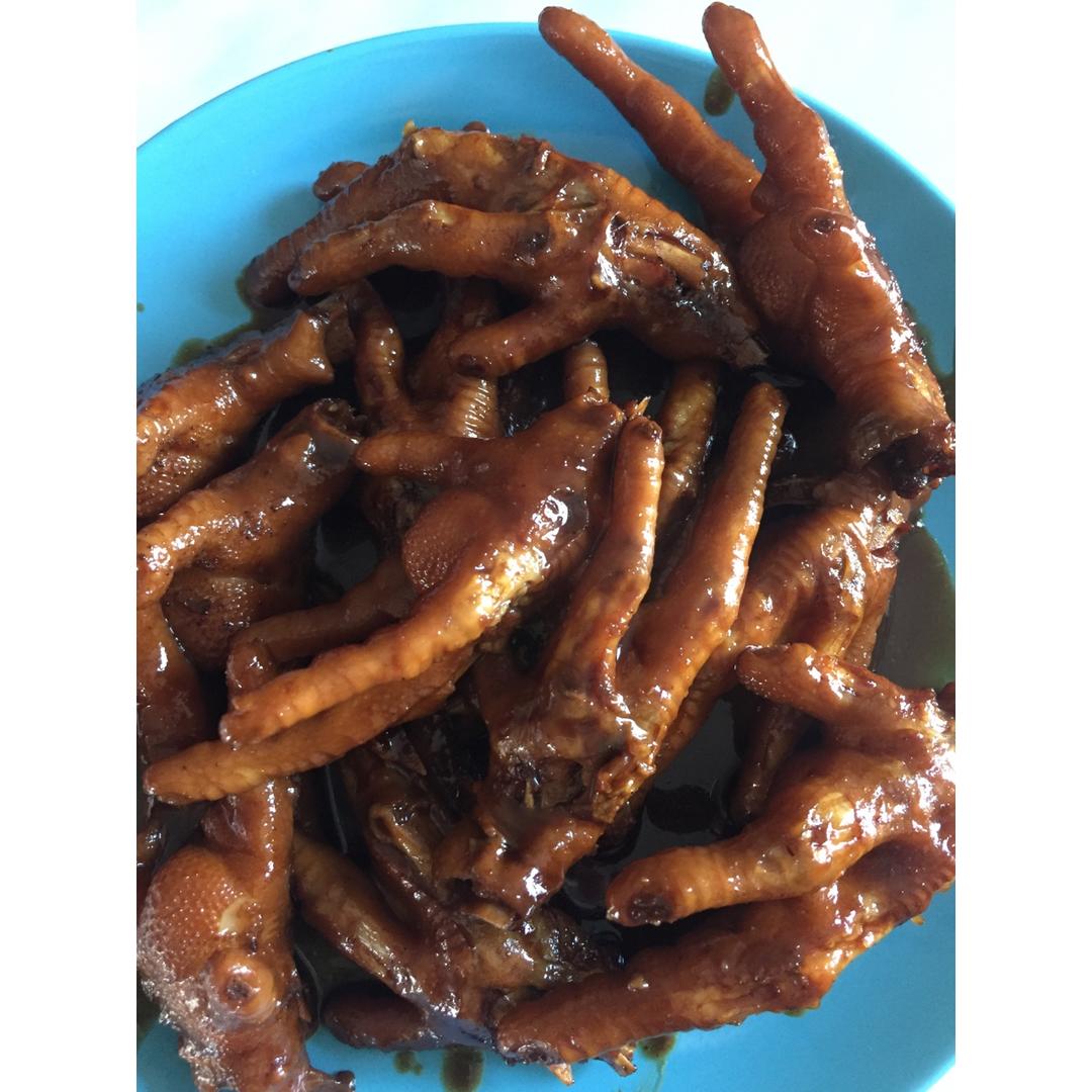 秘制红烧鸡爪