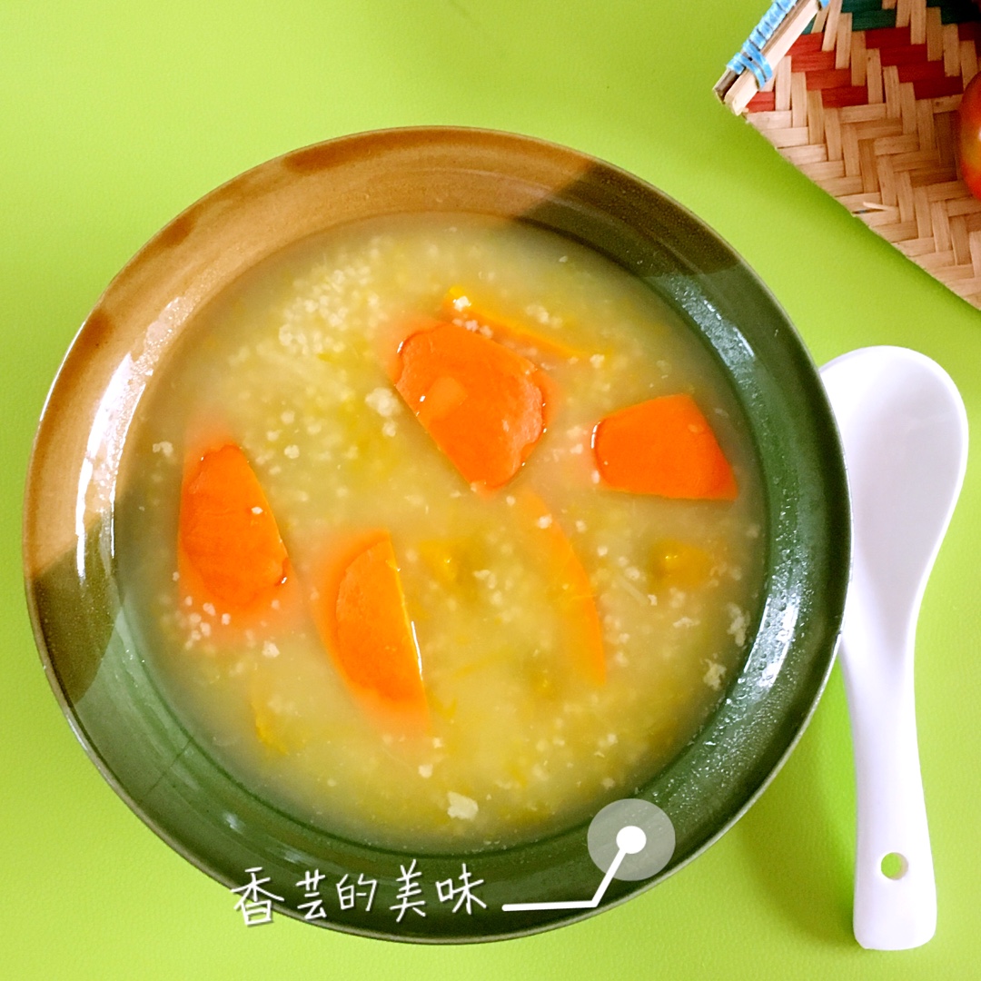 教你用电饭煲做南瓜粥