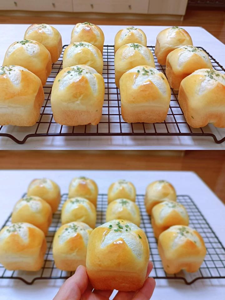 香辣牛筋土豆🥔芝士软面包/12连Mini小吐司🍞