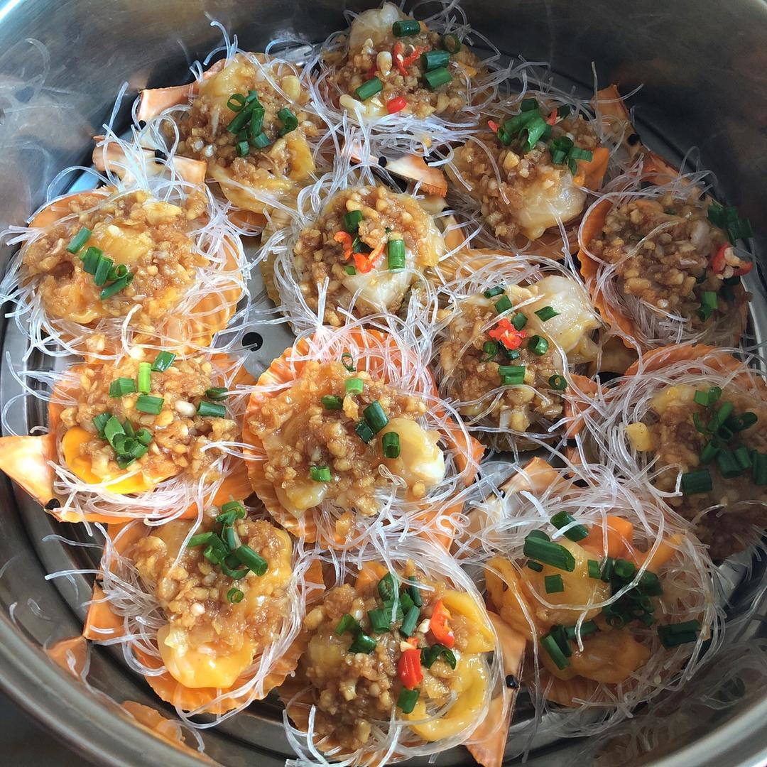 蒜蓉粉丝蒸扇贝