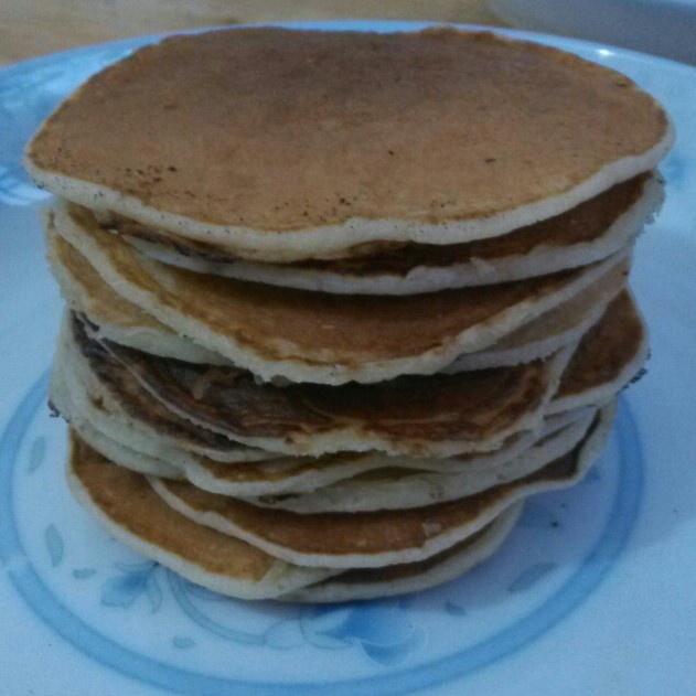 香蕉牛奶小煎饼