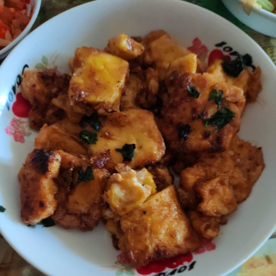 无敌好吃的香煎豆腐