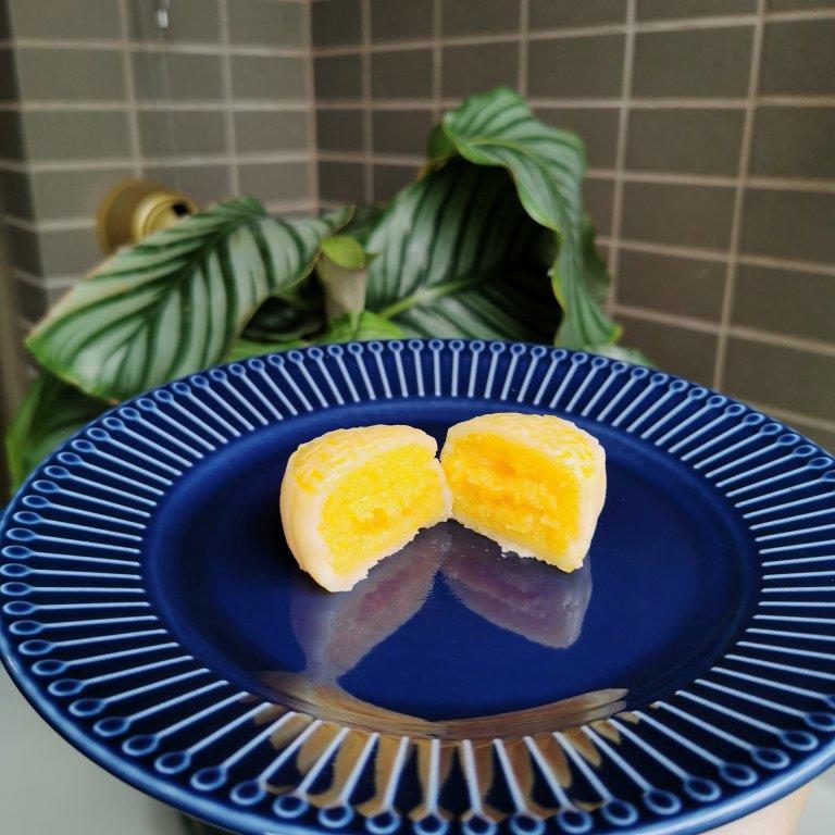 流心奶黄月饼（无吉士粉/转化糖浆版本）【曼食慢语】