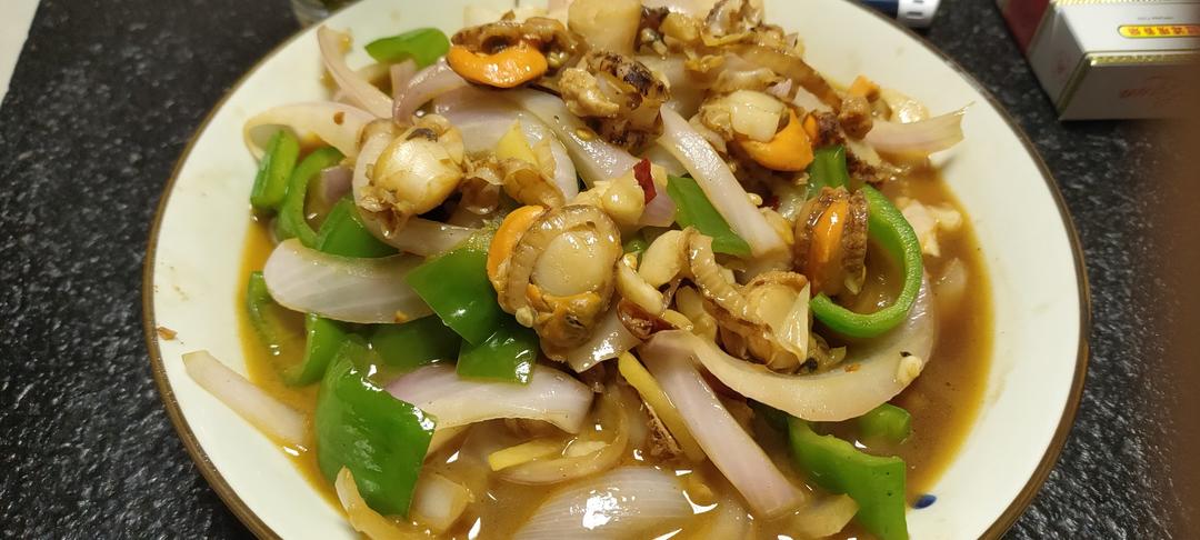 家常小炒扇贝肉