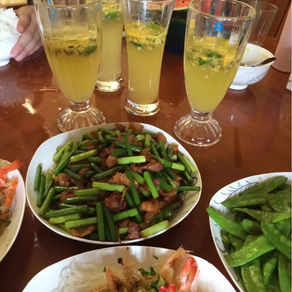 青柠/青桔百香果气泡水/夏日必备