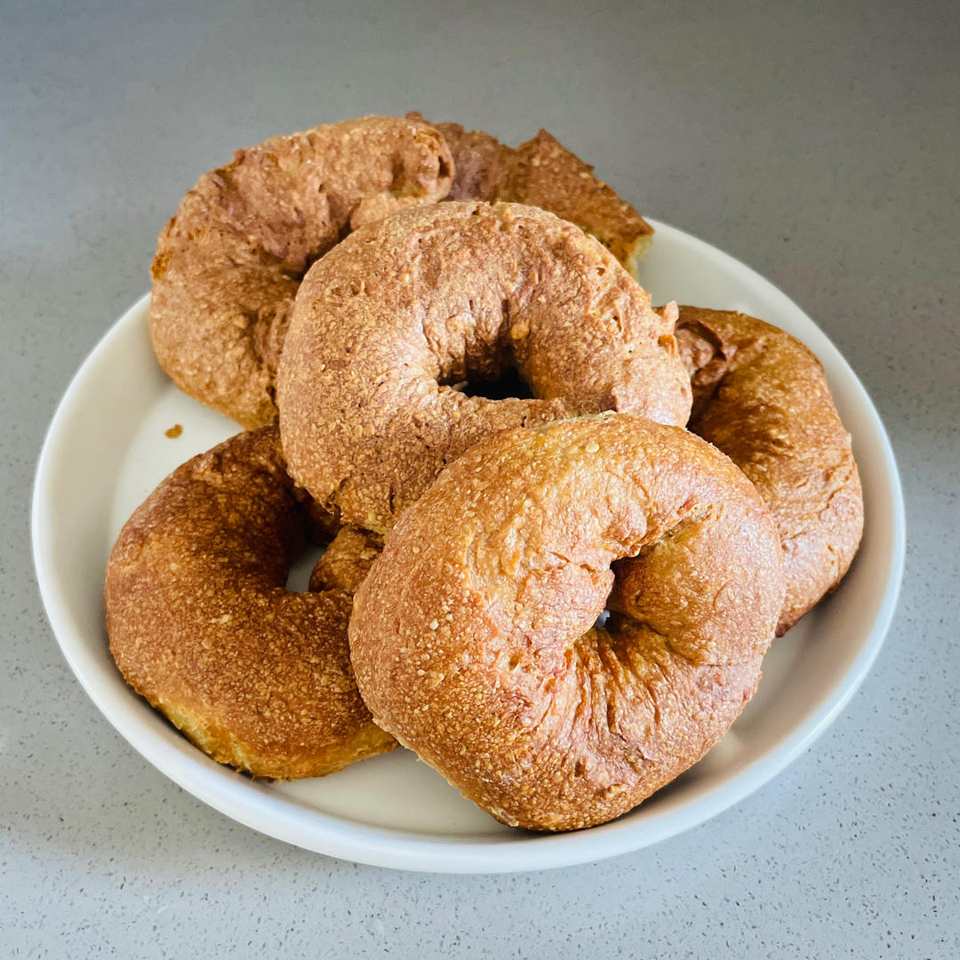 燕麦贝果🥯（中筋面粉版）