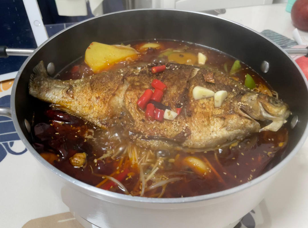 不用烤箱的烤鱼