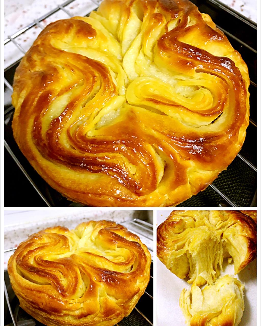 宝妈_王小厨做的丹麦手撕面包——最全配方and方法