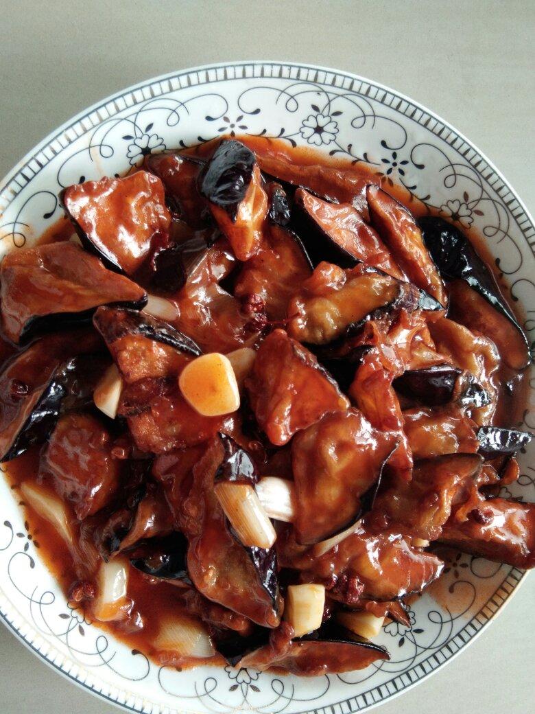 暖做的糖醋脆皮茄子