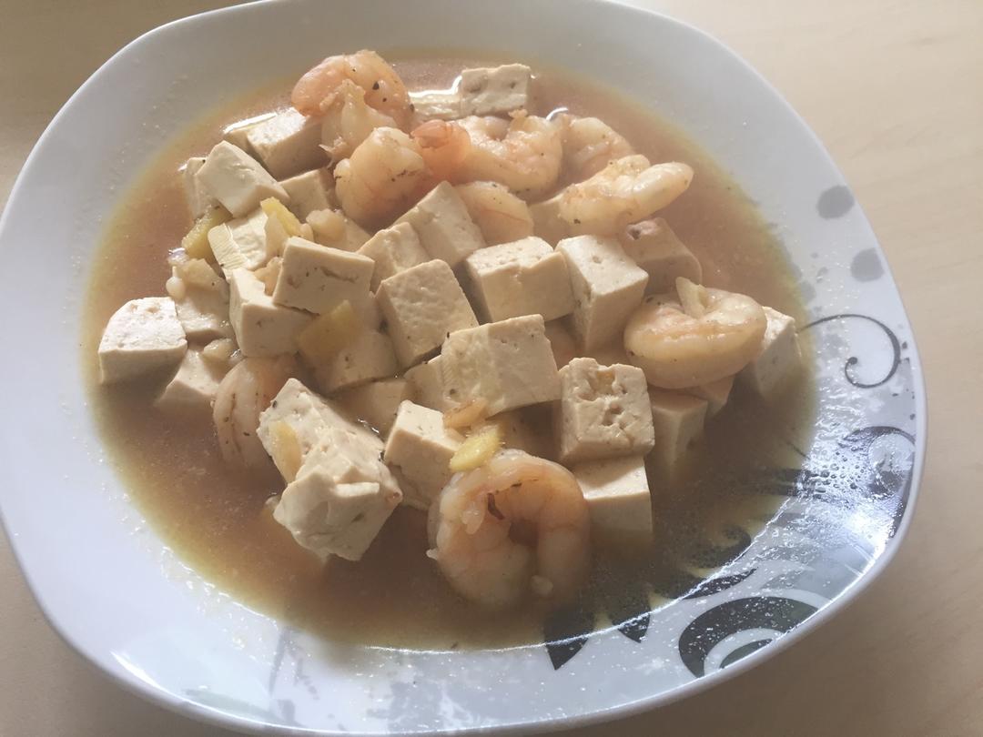 虾仁豆腐