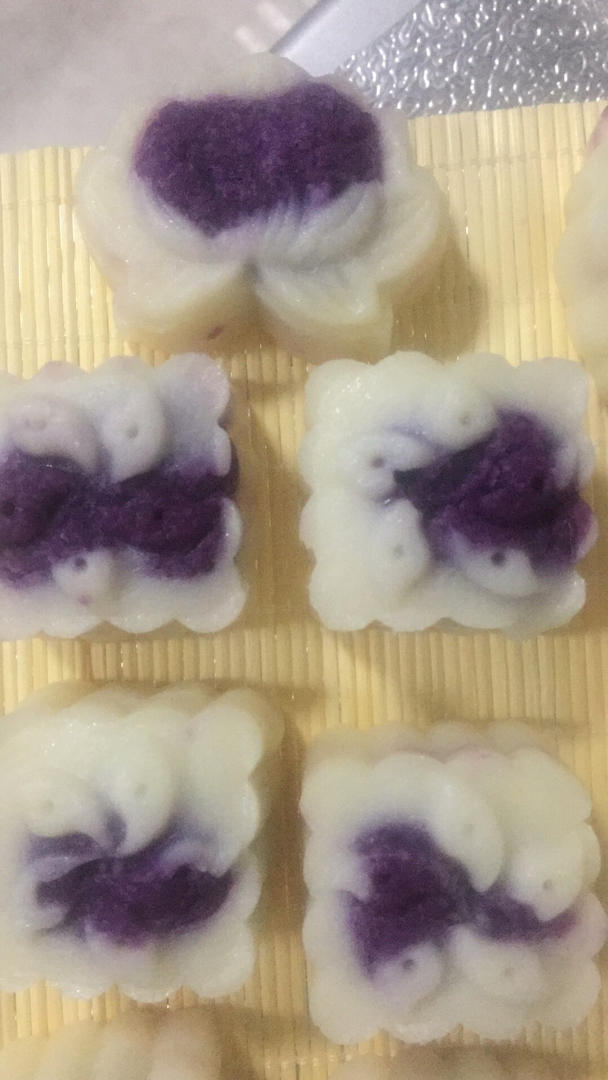 紫薯山药糕