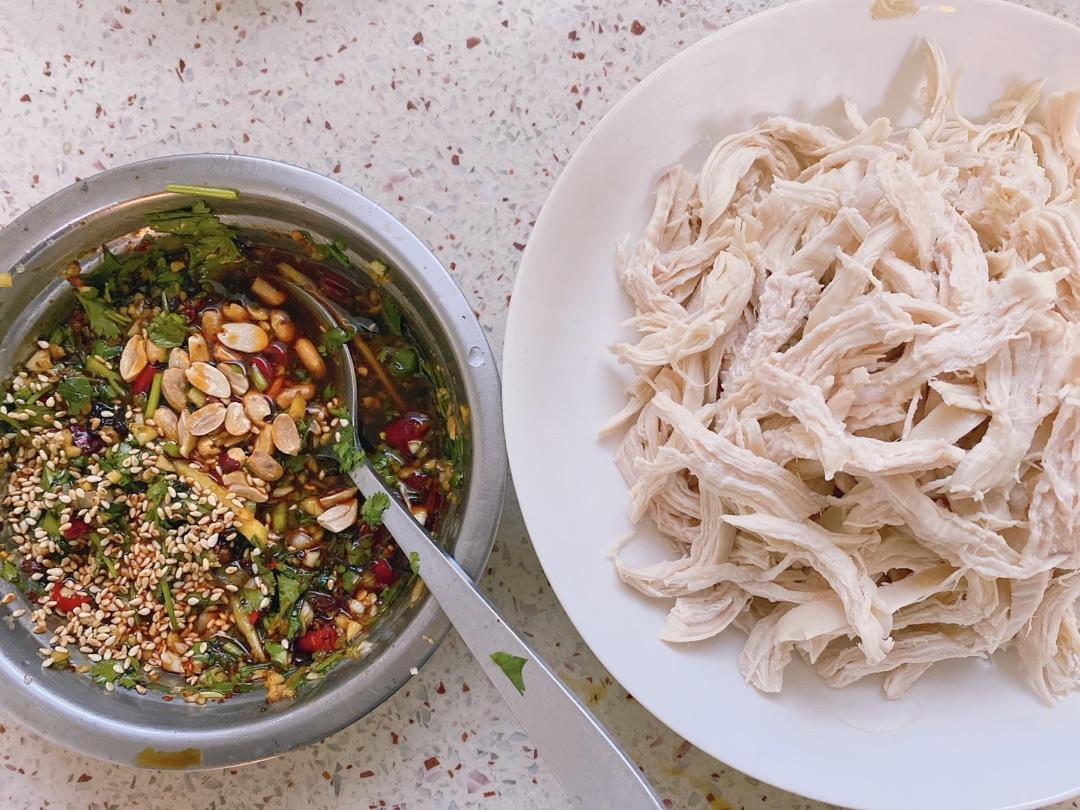 减肥瘦身餐-香辣凉拌鸡丝