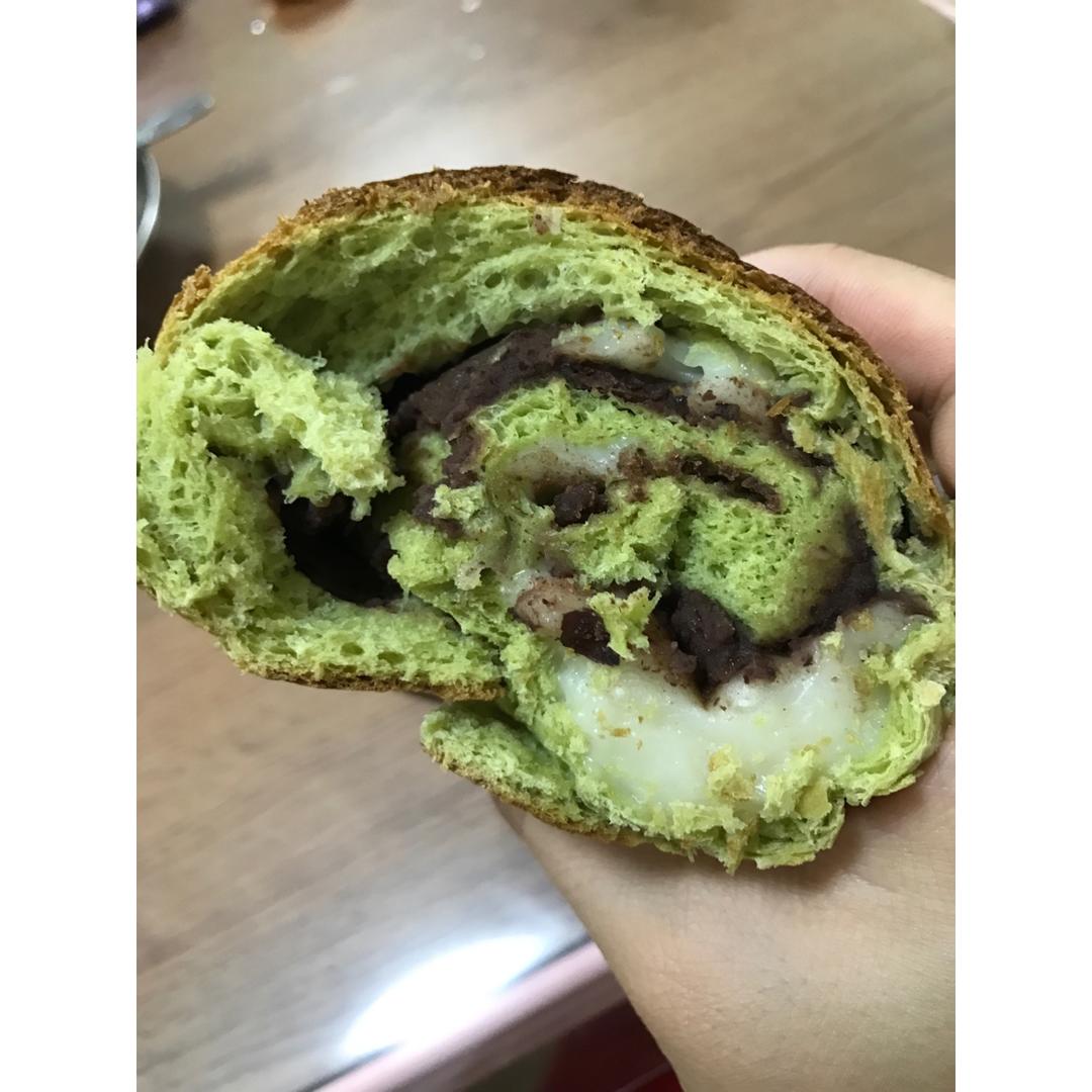 抹茶麻薯软欧