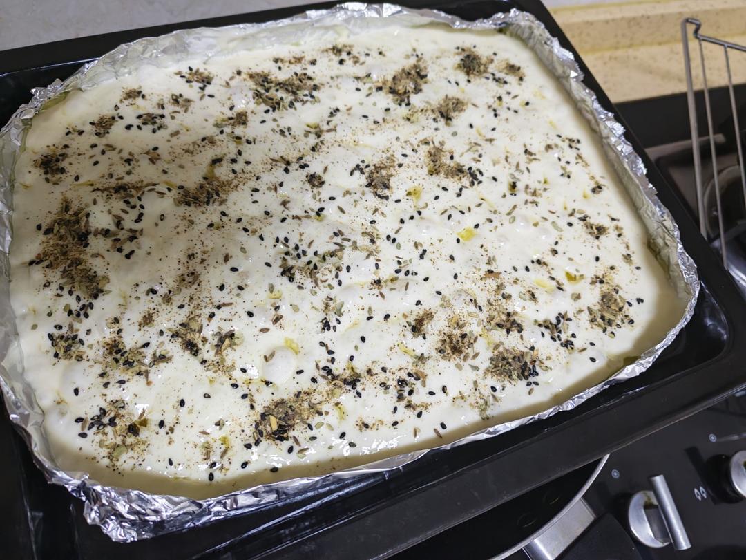 『研究了2年的完美食谱』最简单的免揉佛卡夏