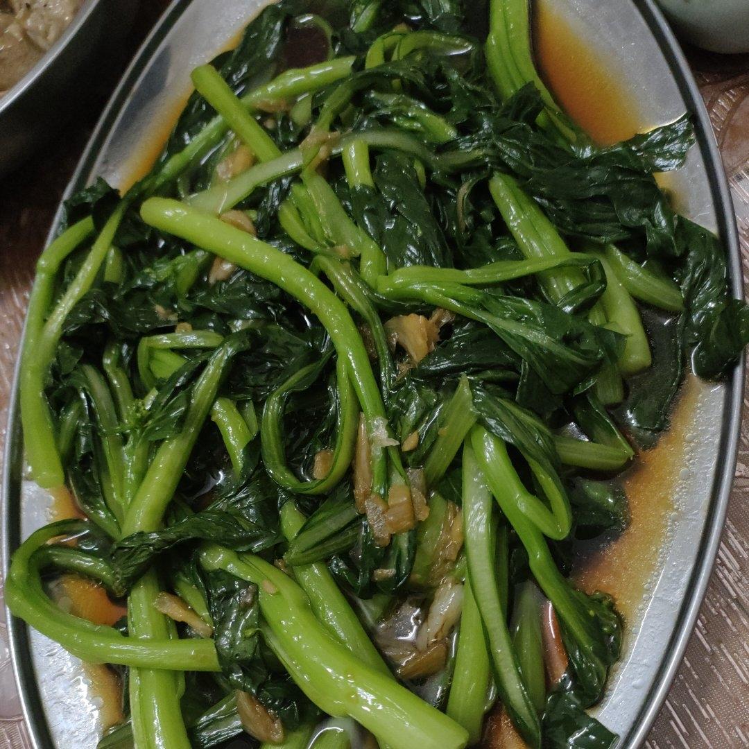 3分钟就能搞定的蚝油菜心，清爽可口，减肥减脂，好吃不怕胖！