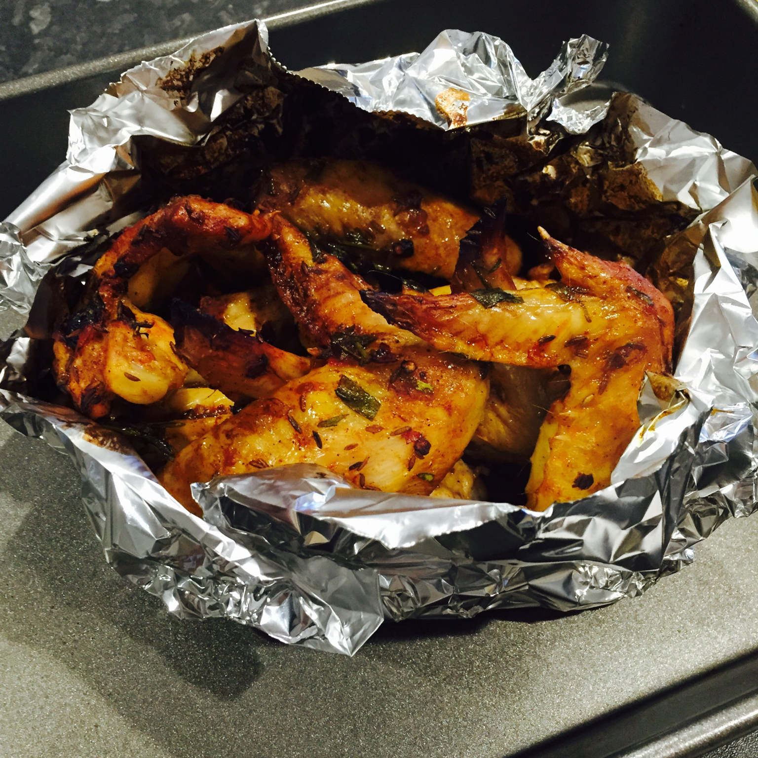 经过多年实验的骨灰级烤鸡翅