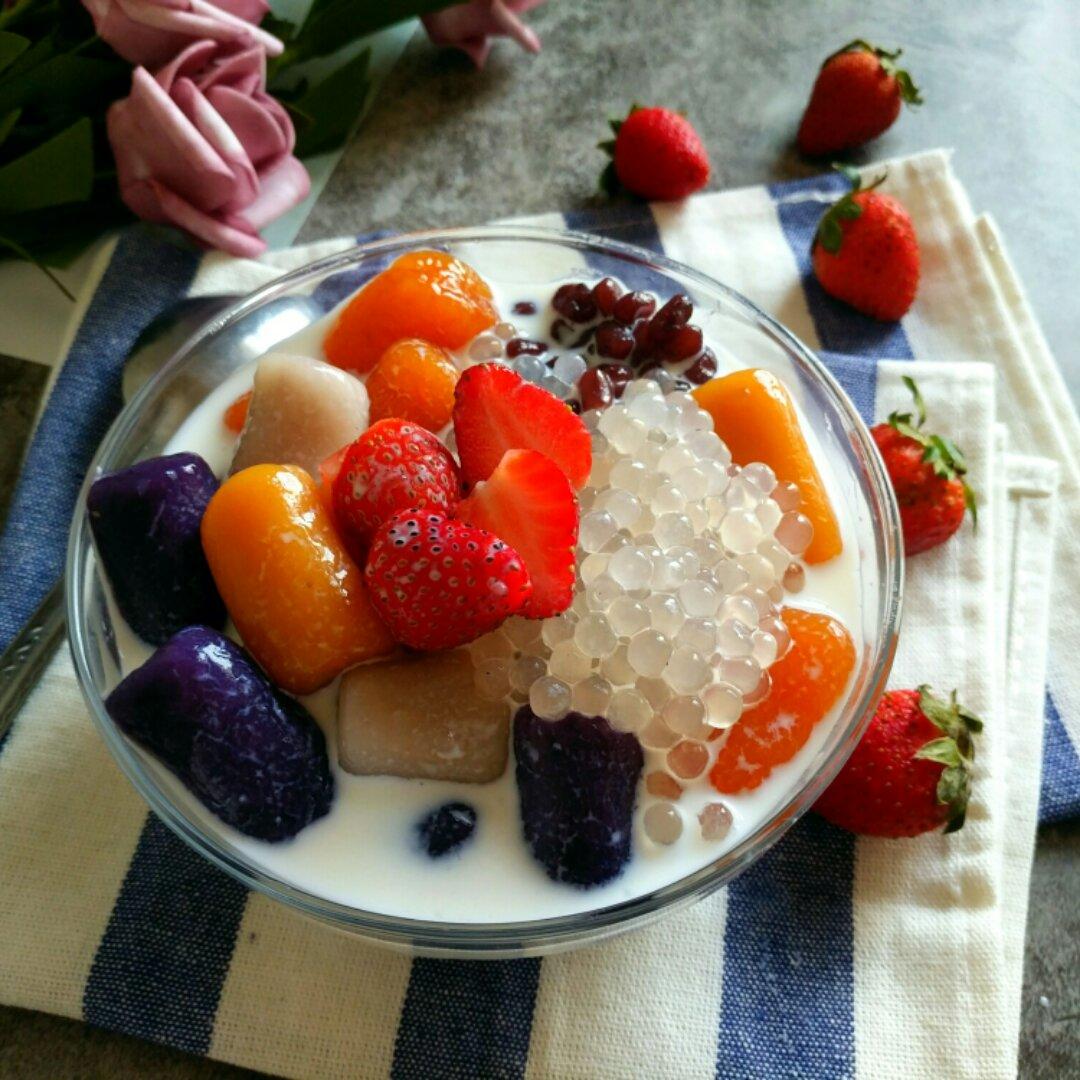 满足你的偷学欲望，“鲜芋仙”的三色芋圆在家也能轻松搞定！——三色芋圆