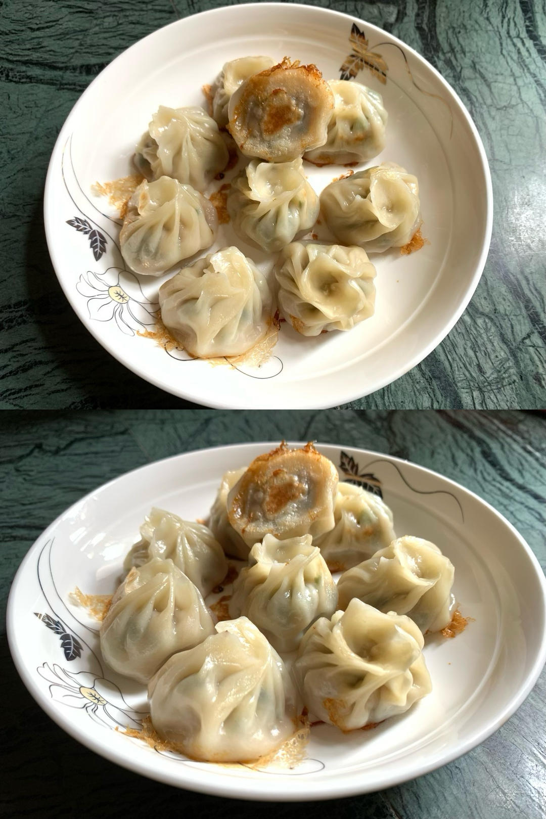 现包现煎抱蛋煎饺&附煎饺的包法
