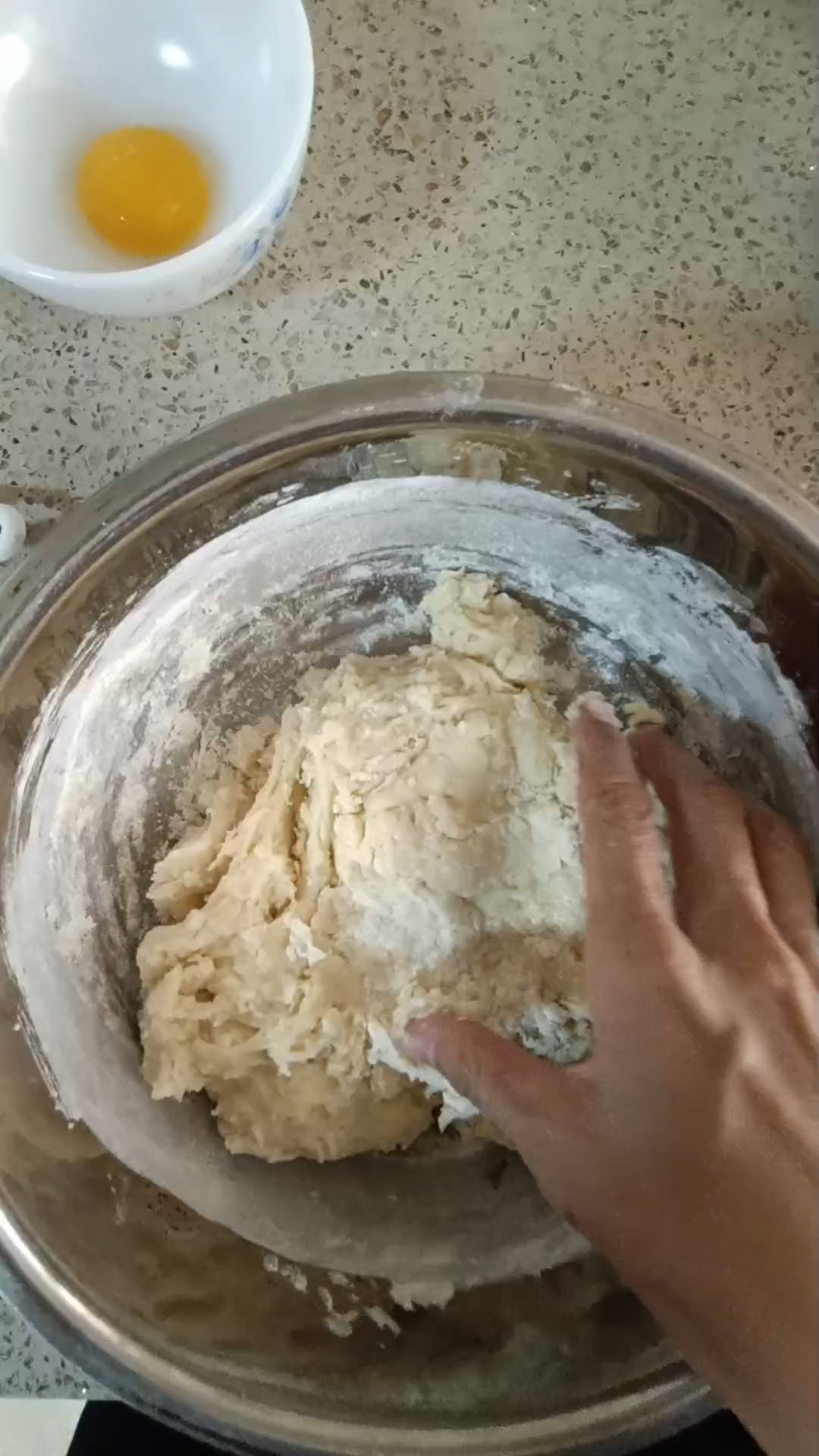 普通面粉🌈万能面包的做法 步骤2