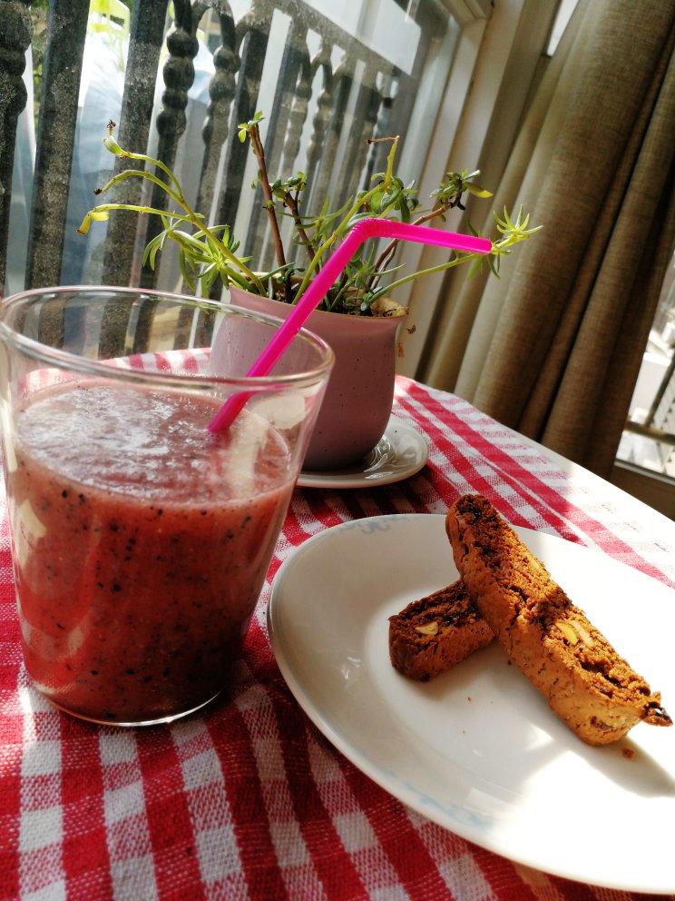 巧克力坚果意式脆饼