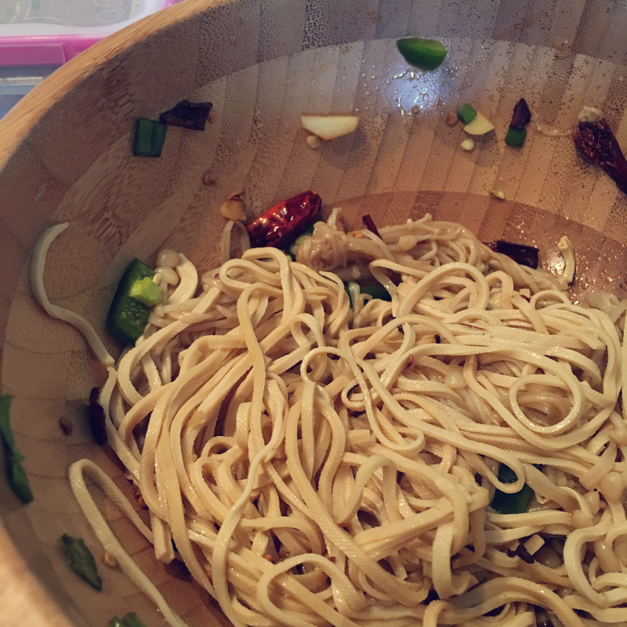 金针菇拌豆腐丝