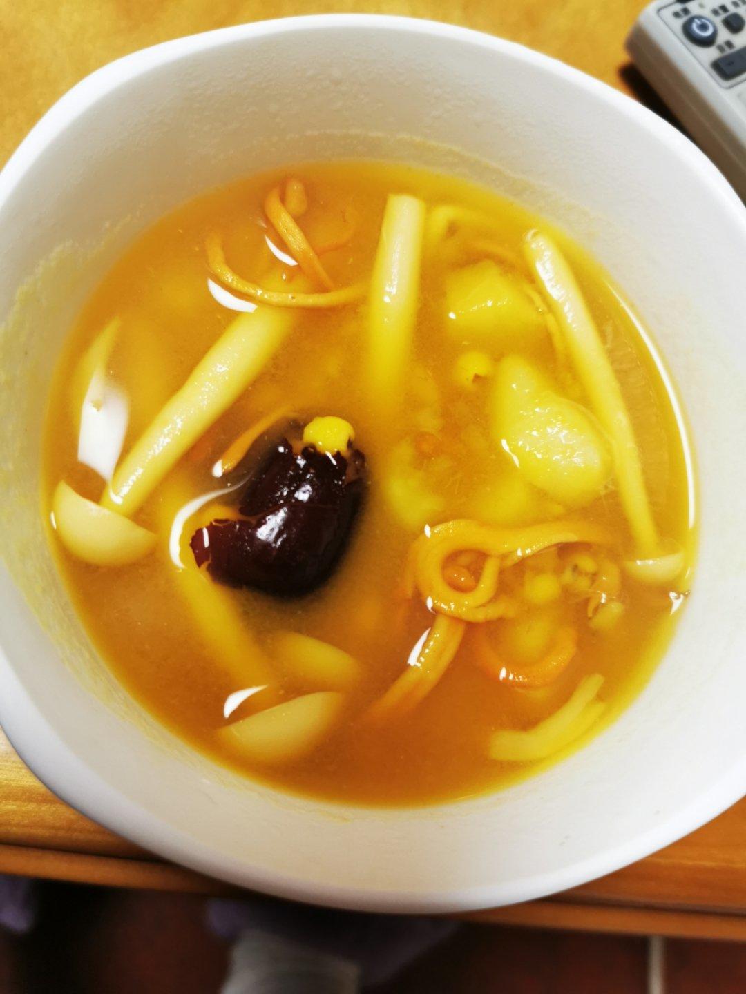 山药薏米蘑菇汤