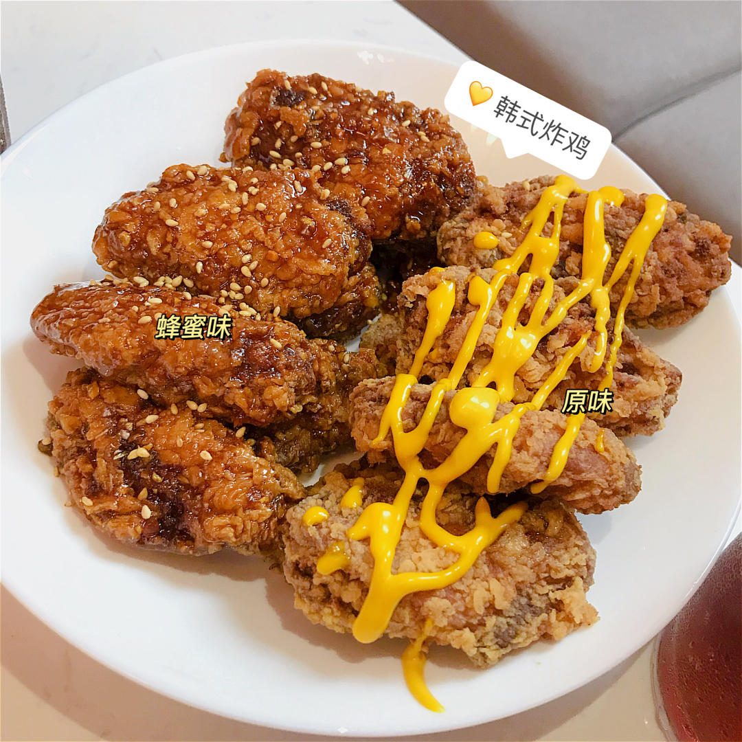 好吃到尖叫的韩国炸鸡，“韩式蜂蜜黄油炸鸡”