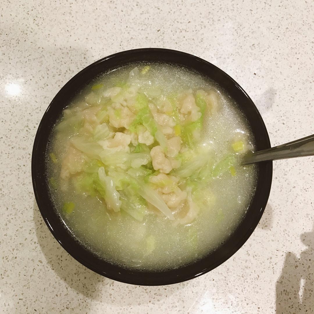 白菜疙瘩汤