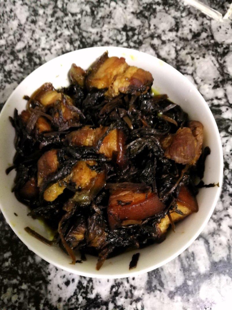 梅干菜烧肉——简单下饭