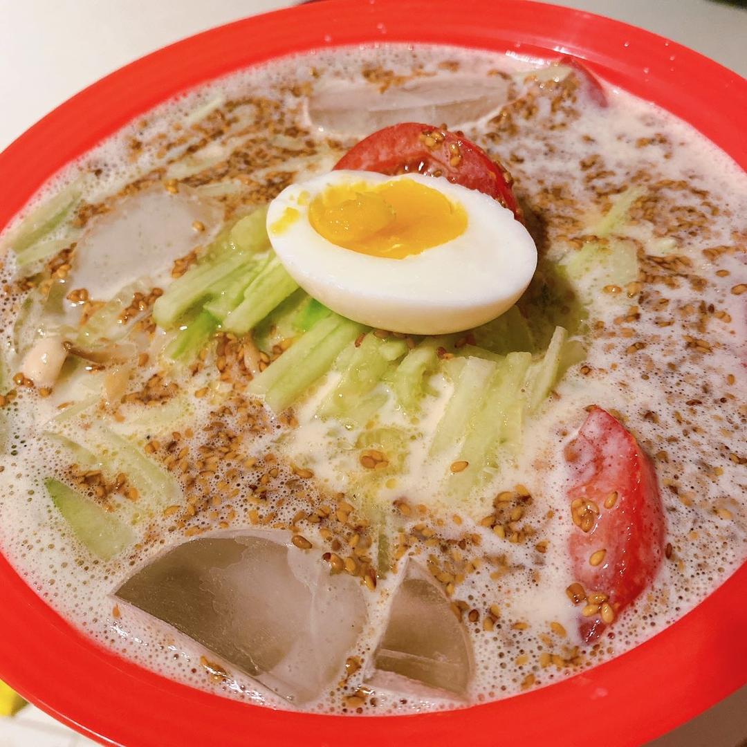 【韩食记】夏季特供健康料理--韩国豆浆冷面 콩국수