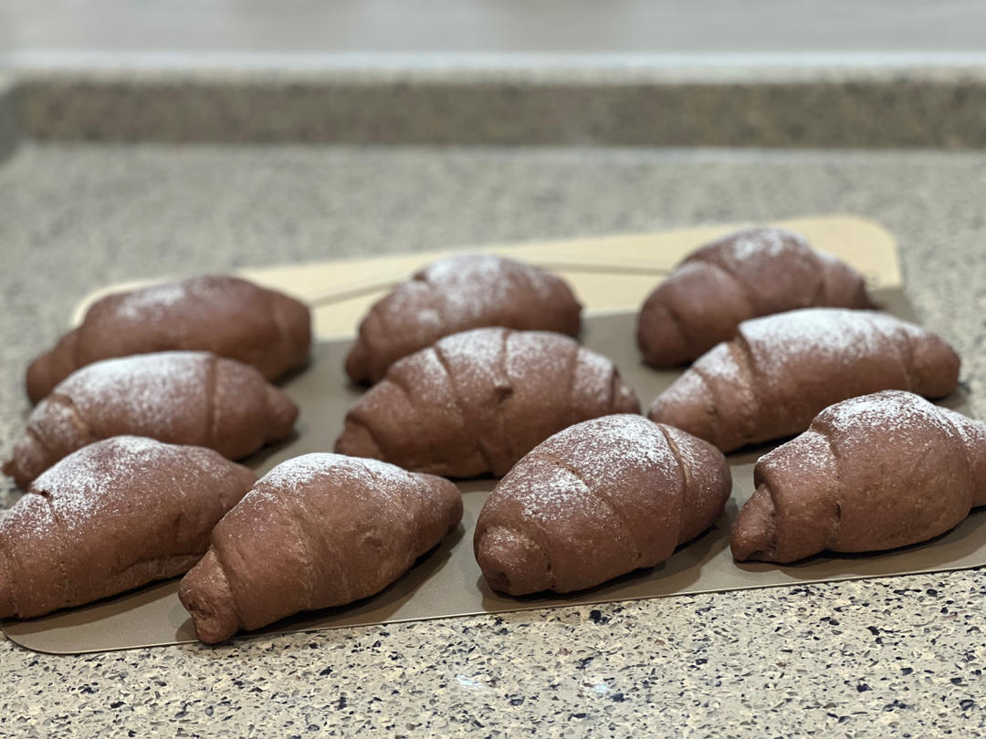 小美版～巧克力牛角面包