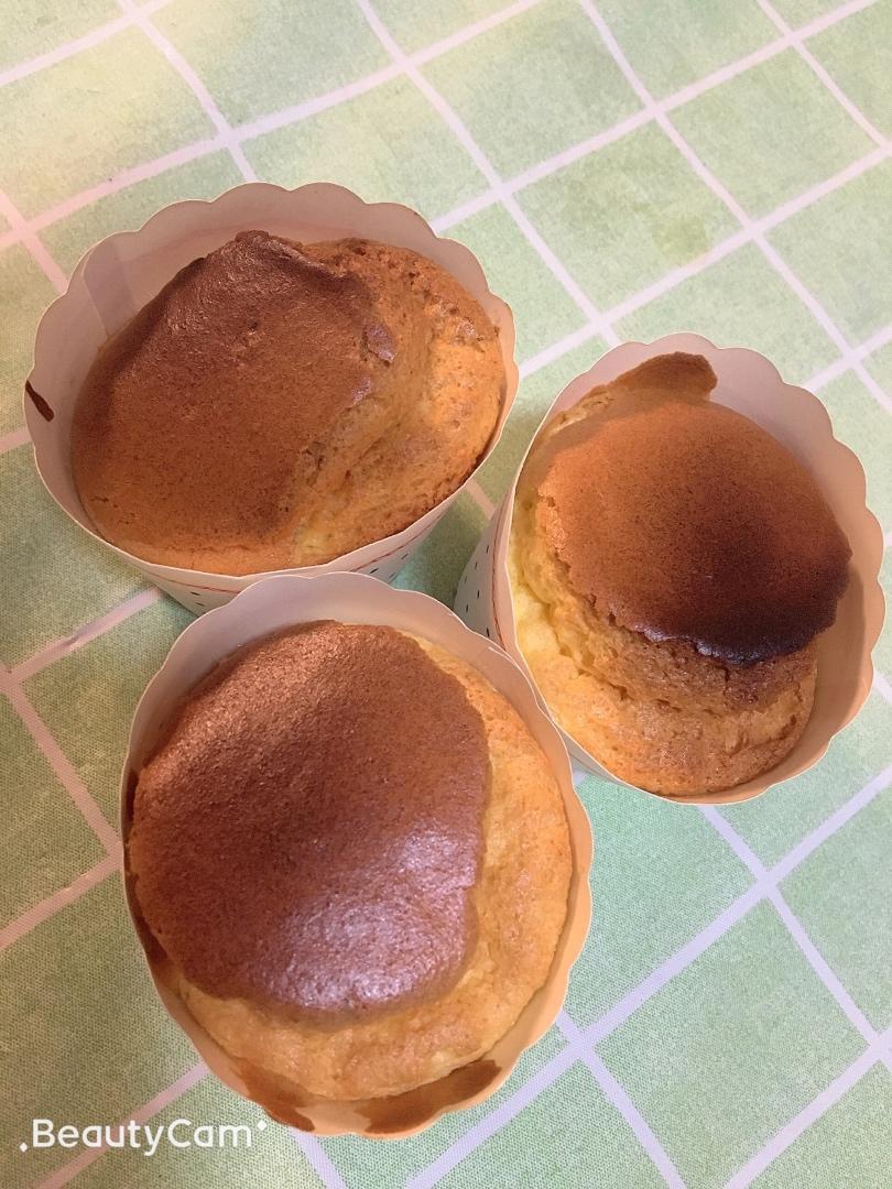 纸杯蛋糕 8寸戚风蛋糕的量