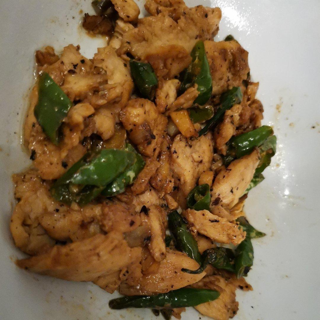 超嫩的小炒鸡胸肉